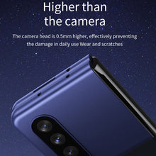 Load image into Gallery viewer, For Samsung Galaxy Z Fold3 5G Skin Feel Frosted Electroplating Foldable PC Protective Case