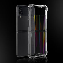 Load image into Gallery viewer, For Samsung Galaxy Z Flip3 5G Aurora PC + TPU Clear Four-corner Shockproof Protective Case