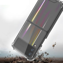 Load image into Gallery viewer, For Samsung Galaxy Z Flip3 5G Aurora PC + TPU Clear Four-corner Shockproof Protective Case