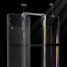 Load image into Gallery viewer, For Samsung Galaxy Z Flip3 5G Aurora PC + TPU Clear Four-corner Shockproof Protective Case