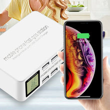 Load image into Gallery viewer, 818D 8 In 1 Multi-function USB Charging Station Smart Socket Holder Stand