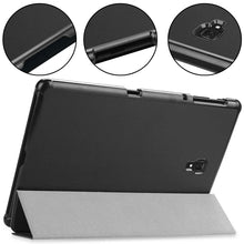 Load image into Gallery viewer, Custer Texture Horizontal Flip PU Leather Case for Galaxy Tab A 10.5 / T595 &amp; T590, with Three-folding Holder &amp; Sleep / Wake-up Function, For Galaxy Tab A 10.5