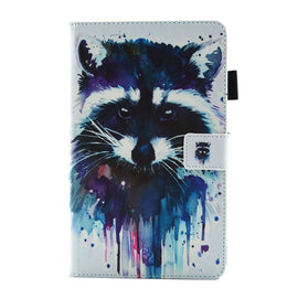 For Galaxy Tab A 8.0  / T380 & T385  Horizontal Flip Leather Case with Holder & Card Slots