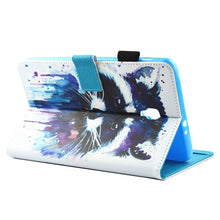 Load image into Gallery viewer, For Galaxy Tab A 8.0  / T380 &amp; T385  Horizontal Flip Leather Case with Holder &amp; Card Slots