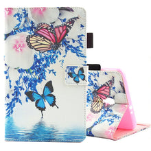 Load image into Gallery viewer, For Galaxy Tab A 8.0  / T380 &amp; T385  Horizontal Flip Leather Case with Holder &amp; Card Slots