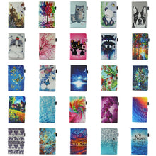 Load image into Gallery viewer, For Galaxy Tab A 8.0  / T380 &amp; T385  Horizontal Flip Leather Case with Holder &amp; Card Slots