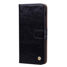 Load image into Gallery viewer, Business Style Oil Wax Texture Horizontal Flip Leather Case for Galaxy A6 (2018), with Holder &amp; Card Slots &amp; Wallet, For Galaxy A6 (2018)