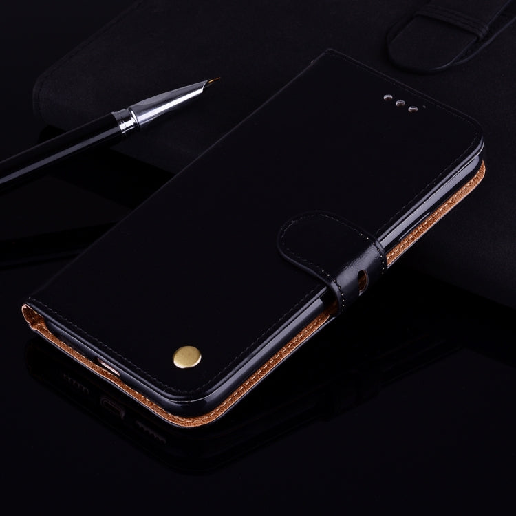 Business Style Oil Wax Texture Horizontal Flip Leather Case for Galaxy A6 (2018), with Holder & Card Slots & Wallet, For Galaxy A6 (2018)