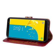 Load image into Gallery viewer, Business Style Oil Wax Texture Horizontal Flip Leather Case for Galaxy J6 (EU Version) (2018), with Holder &amp; Card Slots &amp; Wallet
