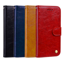 Load image into Gallery viewer, Business Style Oil Wax Texture Horizontal Flip Leather Case for Galaxy J6 (EU Version) (2018), with Holder &amp; Card Slots &amp; Wallet, For Galaxy J6 (EU Version) (2018)