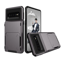 Load image into Gallery viewer, Shockproof TPU + PC Protective Case for Galaxy S10, with Card Slot