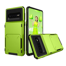 Load image into Gallery viewer, Shockproof TPU + PC Protective Case for Galaxy S10, with Card Slot