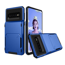 Load image into Gallery viewer, Shockproof TPU + PC Protective Case for Galaxy S10, with Card Slot