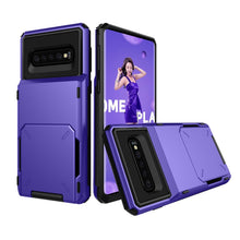Load image into Gallery viewer, Shockproof TPU + PC Protective Case for Galaxy S10, with Card Slot