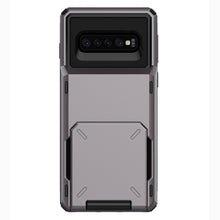 Load image into Gallery viewer, Shockproof TPU + PC Protective Case for Galaxy S10, with Card Slot