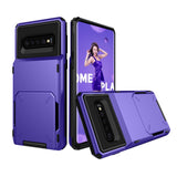 Shockproof TPU + PC Protective Case for Galaxy S10, with Card Slot