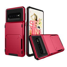 Load image into Gallery viewer, Shockproof TPU + PC Protective Case for Galaxy S10, with Card Slot