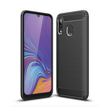 Load image into Gallery viewer, Brushed Texture Carbon Fiber TPU Case for Galaxy A40, For Galaxy A40