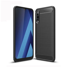 Load image into Gallery viewer, Brushed Texture Carbon Fiber TPU Case for Galaxy A70