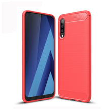Load image into Gallery viewer, Brushed Texture Carbon Fiber TPU Case for Galaxy A70, For Galaxy A70