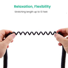 Load image into Gallery viewer, ZS0095 For Sennheiser HD25 / HD560 / HD540 / HD430 / HD250 Earphone Spring Cable, Cable Length: 1.5m-5m, ZS0095