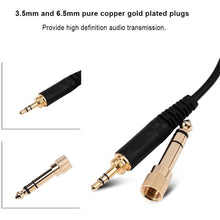 Load image into Gallery viewer, ZS0095 For Sennheiser HD25 / HD560 / HD540 / HD430 / HD250 Earphone Spring Cable, Cable Length: 1.5m-5m, ZS0095