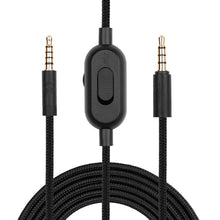 Load image into Gallery viewer, ZS0159 For Logitech G433 / G233 / G Pro / G Pro X 3.5mm Male to Male Gaming Headset Audio Cable with Wire-controlled, Cable Length: 2m