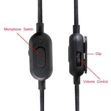 Load image into Gallery viewer, ZS0159 For Logitech G433 / G233 / G Pro / G Pro X 3.5mm Male to Male Gaming Headset Audio Cable with Wire-controlled, Cable Length: 2m