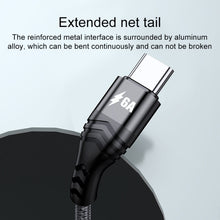 Load image into Gallery viewer, 4 in 1 66W 6A USB to 8 Pin + Micro USB + Dual USB-C / Type-C Fast Charging Data Cable, Cable Length: 1.2m, 1.2m, 1.2m 66W