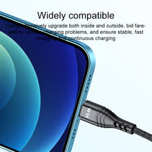 Load image into Gallery viewer, 4 in 1 66W 6A USB to 8 Pin + Micro USB + Dual USB-C / Type-C Fast Charging Data Cable, Cable Length: 1.2m, 1.2m, 1.2m 66W