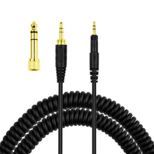 Load image into Gallery viewer, ZS0088 For Audio-Technica ATH-M50X / ATH-M40X Spring Headset Audio Cable, Cable Length: 1.4m-3m, ZS0088
