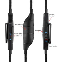 Load image into Gallery viewer, ZS0195 For Logitech G633 / G635 / G933 / G935 3.5mm Gaming Headset Audio Cable, Cable Length: 1.5m, For Logitech G633 1.5m