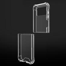 Load image into Gallery viewer, For Samsung Galaxy Z Flip4 Shock-resistant Transparent Acrylic TPU Phone Case