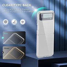 Load image into Gallery viewer, For Samsung Galaxy Z Flip4 All-inclusive Clear Crystal PC +TPU Shockproof Phone Case