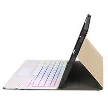 Load image into Gallery viewer, For iPad 11 2025 / 10th Gen 10.9 2022 A10B-AS Lambskin Texture Backlight Bluetooth Touch Keyboard Leather Tablet Case with Pen Slot, A10B-AS