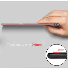 Load image into Gallery viewer, AIQAA For Galaxy S8 + / G9550 Solid Color Metal Paint Plastic PC Dropproof Protective case with Bear Ring Holder