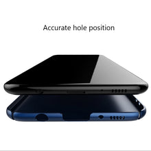 Load image into Gallery viewer, AIQAA For Galaxy S8 + / G9550 Solid Color Metal Paint Plastic PC Dropproof Protective case with Bear Ring Holder