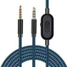 Load image into Gallery viewer, ZS0162 Wired Control Version Gaming Headset Audio Cable for Logitech Astro A10 A40 A30, Wired Control Version