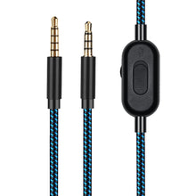 Load image into Gallery viewer, ZS0162 Wired Control Version Gaming Headset Audio Cable for Logitech Astro A10 A40 A30, Wired Control Version