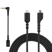 Load image into Gallery viewer, ZS0167 Sound Card Connecting Cable + Adapter Cable for Steelseries Arctis 3 5 7 Headphones, Sound Card Cable + Adapter Cable