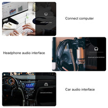 Load image into Gallery viewer, ZS0021 4.4mm Male to 3.5mm Female Balance Adapter Cable, 4.4mm Male to 3.5mm Female