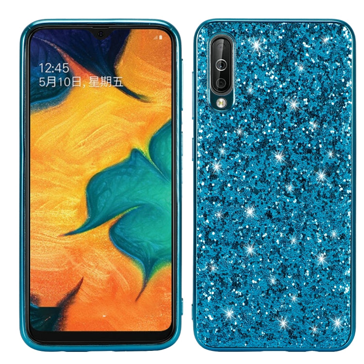 Glittery Powder Shockproof TPU Case for Galaxy A70