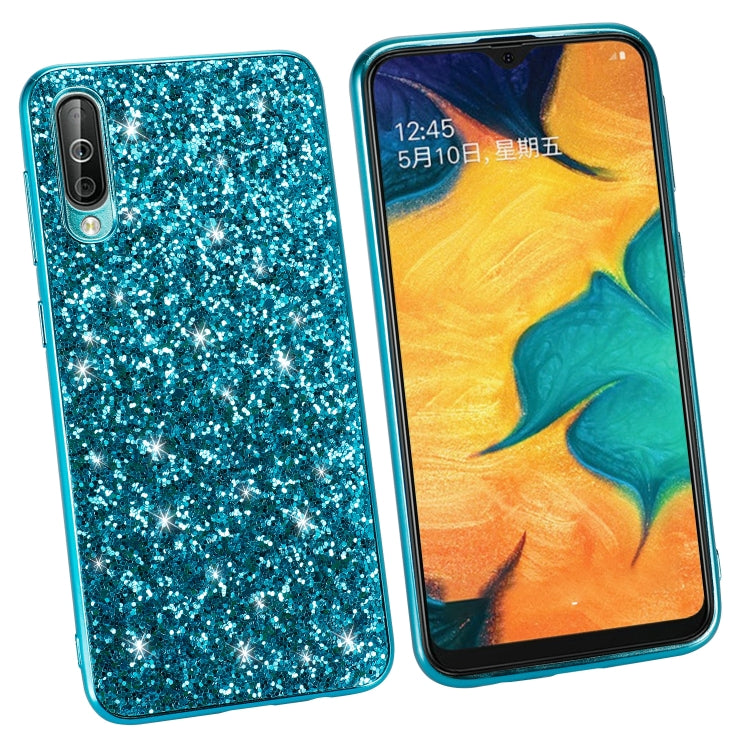 Glittery Powder Shockproof TPU Case for Galaxy A70