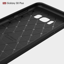 Load image into Gallery viewer, For Galaxy S8 + / G9550 Brushed Carbon Fiber Texture Shockproof TPU Protective Cover Case, For Galaxy S8 + / G9550, For Samsung Galaxy S8 + / G9550