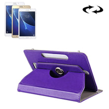 Load image into Gallery viewer, 7 inch Tablets Leather Case Crazy Horse Texture 360 Degrees Rotation Protective Case Shell with Holder for Galaxy Tab A 7.0 (2016) / T280 &amp; Tab 4 7.0 / T230 &amp; Tab Q T2558, Colorfly G708, Asus ZenPad 7.0 Z370CG, Huawei MediaPad T1 7.0 / T1-701u