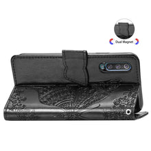 Load image into Gallery viewer, Butterfly Love Flowers Embossing Horizontal Flip Leather Case for Galaxy A50, with Holder &amp; Card Slots &amp; Wallet &amp; Lanyard, For Galaxy A50