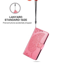 Load image into Gallery viewer, Butterfly Love Flowers Embossing Horizontal Flip Leather Case for Galaxy S10e, with Holder &amp; Card Slots &amp; Wallet &amp; Lanyard, For Galaxy S10e