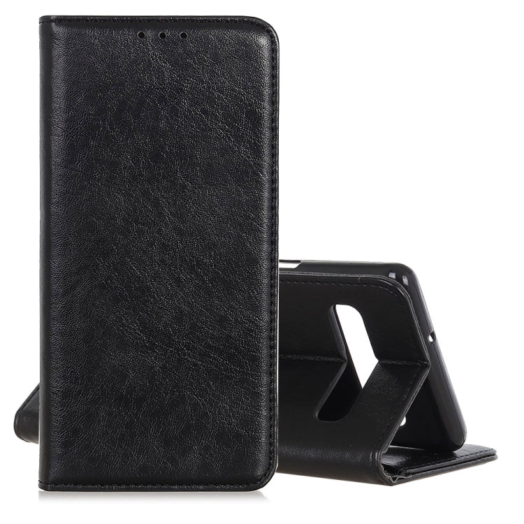 Magnetic Retro Crazy Horse Texture Horizontal Flip Leather Case for Galaxy S10 5G, with Holder & Card Slots & Photo Frame