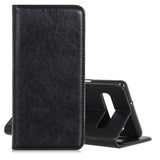 Magnetic Retro Crazy Horse Texture Horizontal Flip Leather Case for Galaxy S10 5G, with Holder & Card Slots & Photo Frame