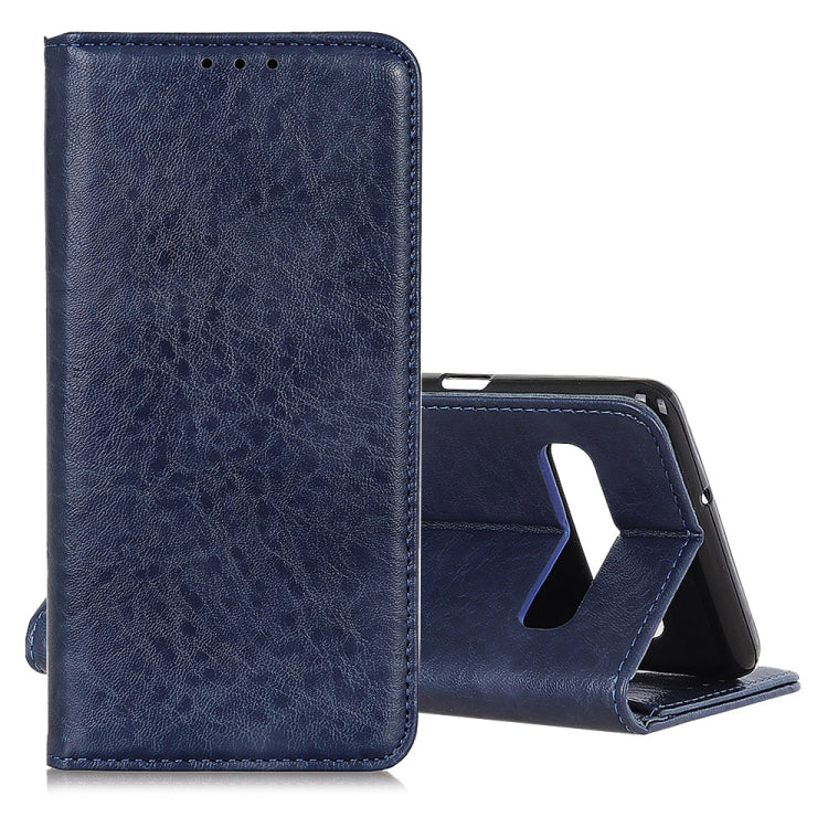 Magnetic Retro Crazy Horse Texture Horizontal Flip Leather Case for Galaxy S10 5G, with Holder & Card Slots & Photo Frame